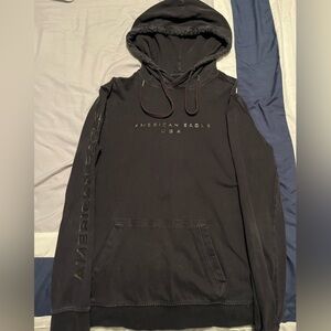 Distressed American eagle hoodie